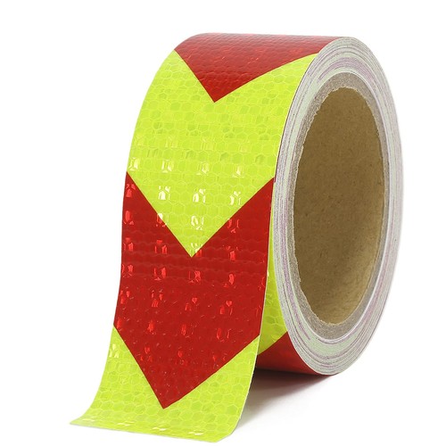 Reflektorband rot gelb - rot,