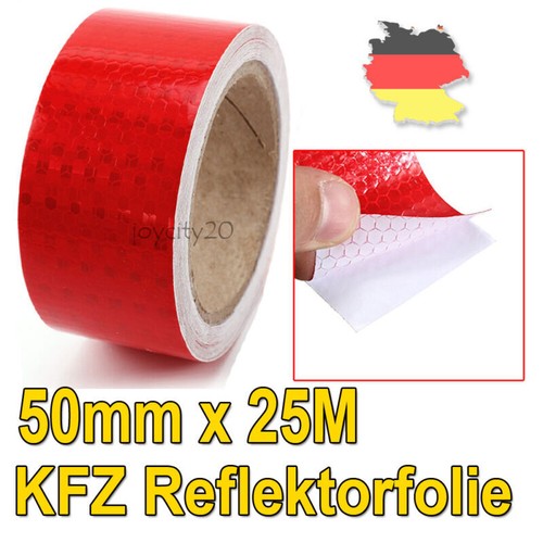 50mm 25m reflektorfolie - 50mm,