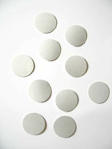 Kreise silber weiss - silber,